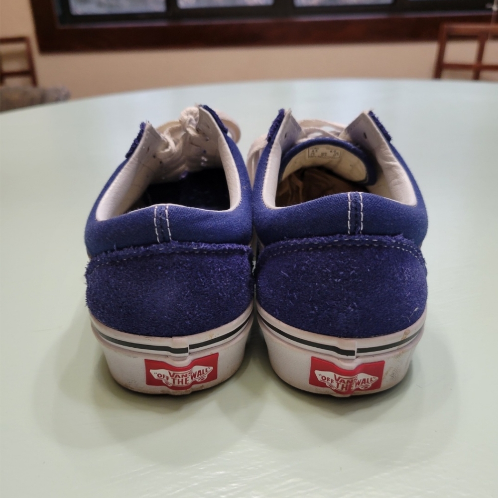 Navy Vans Old School sz W 6 - Picture 5 of 8